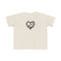 Toddler's Heart & Thorn Tee, Cute Kids T-Shirt, Children's Graphic Shirt, Gift for Toddlers, Cool Summer Outfit