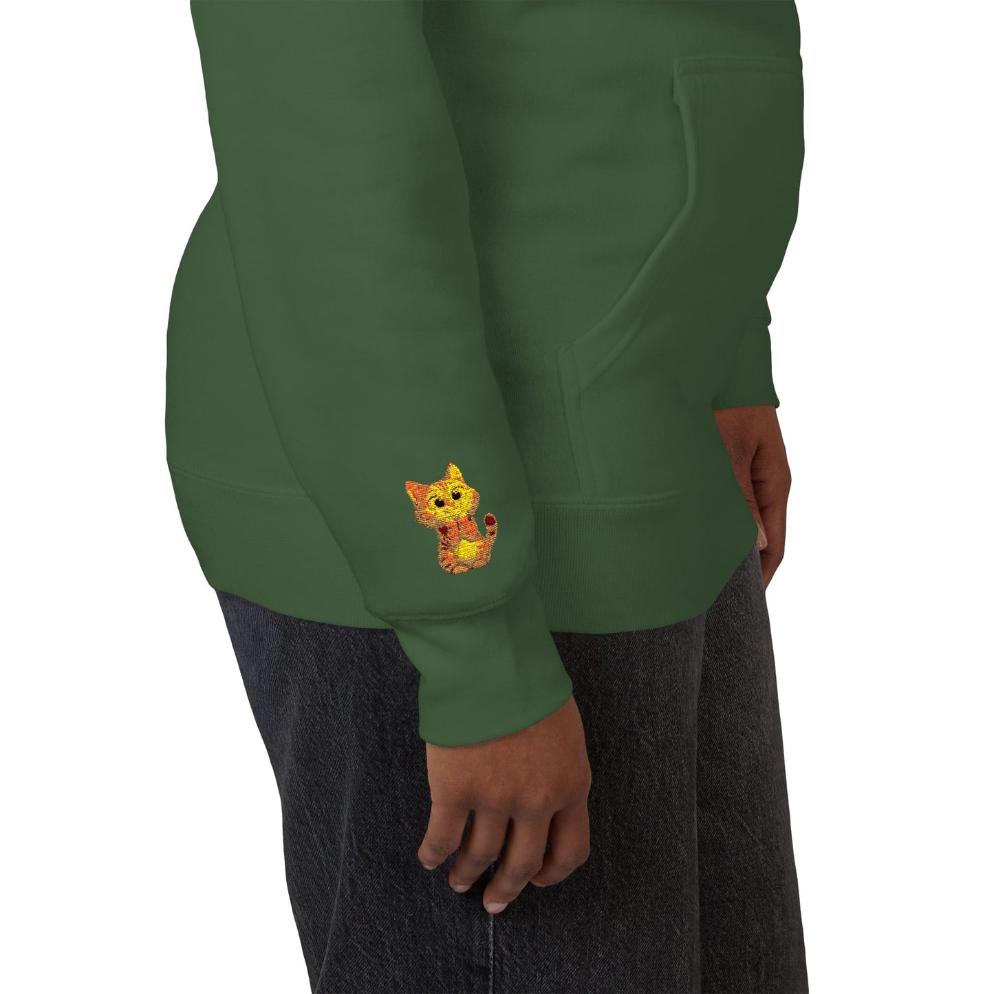 Cozy Fleece Hoodie with Cute Animal Design, Unisex Sweatshirt for Casual Outings, Gifts for Animal Lovers, Perfect for Fall and Winter