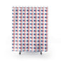Patriotic Shower Curtain, Americana Decor, Independence Day Gift, Bathroom Accessories, Red White Blue Design