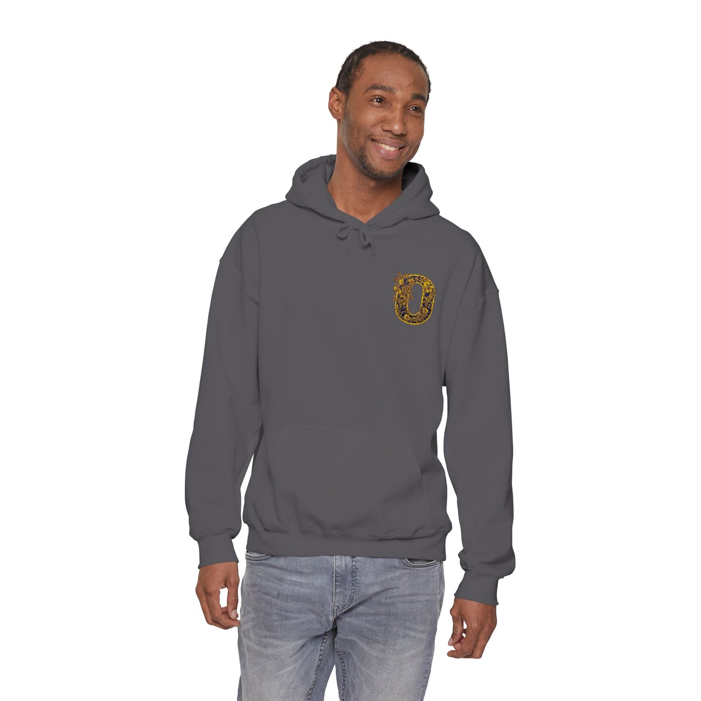 Unisex Heavy Blend™ Hooded Sweatshirt - Letter O