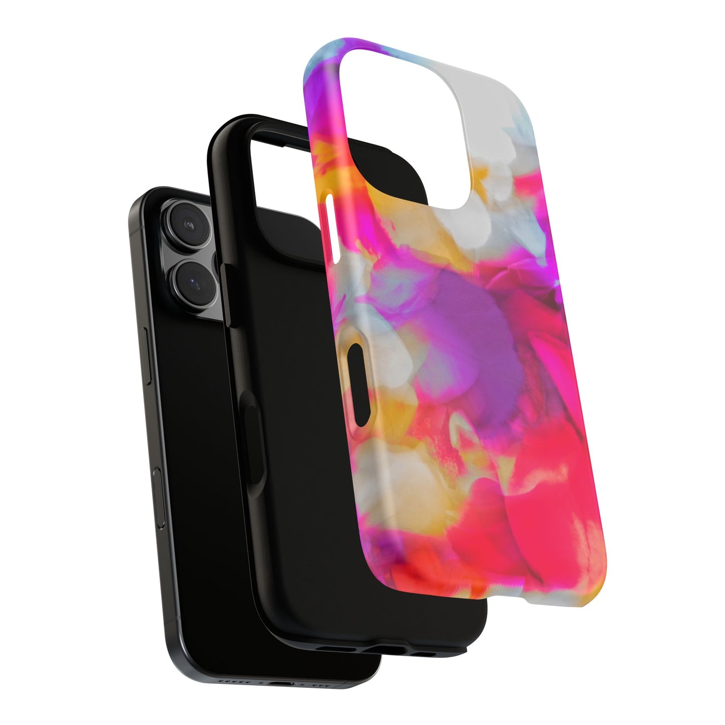 Floral Phone Case: Stylish Art for Your Device, Tough Cases, Gift for Her, Flower Print, Trendy Accessories, Phone Protection