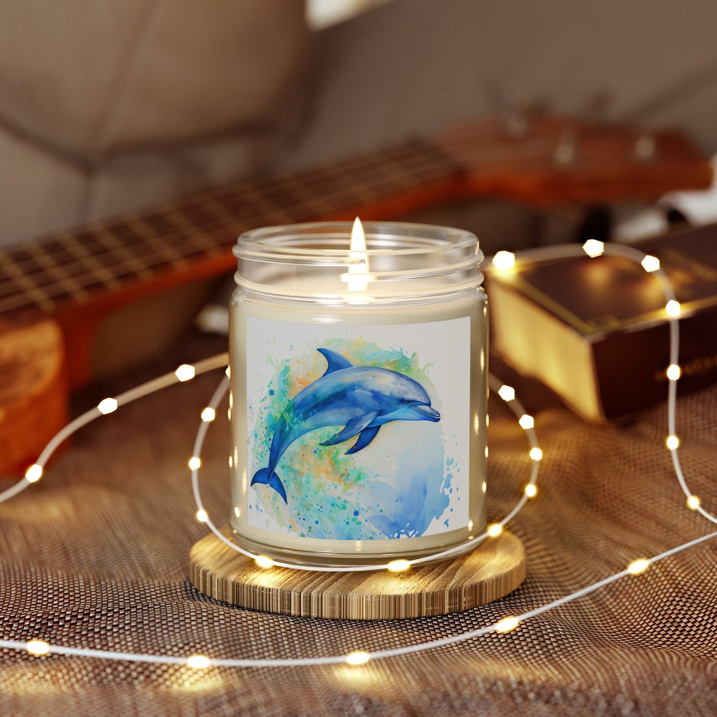 Scented Candles, Coconut Apricot Wax (4oz, 9oz)