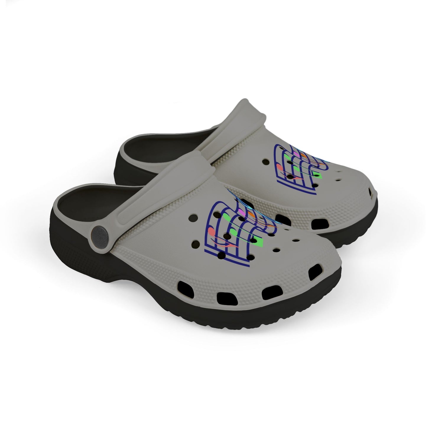 Musical Notes Kid's Clogs - Fun