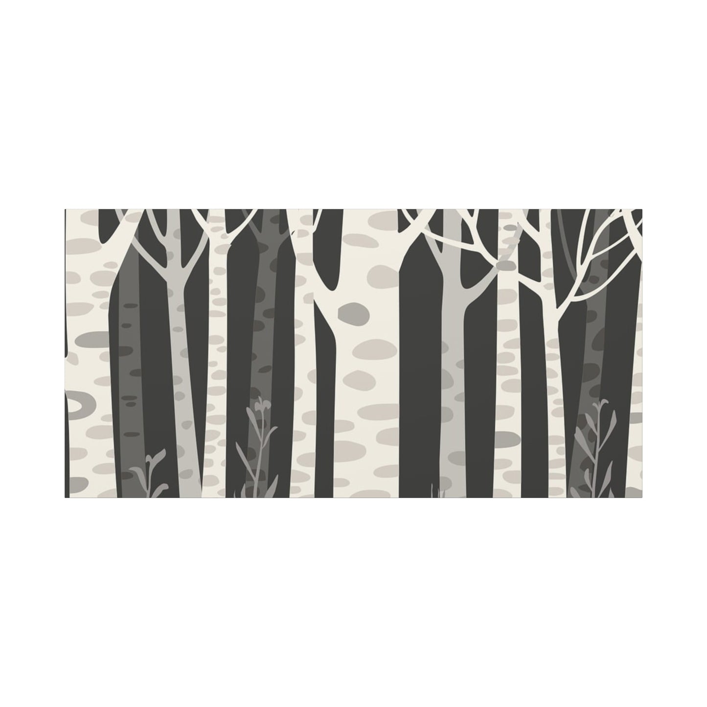 Matte Canvas, Stretched, 1.25" - Trees