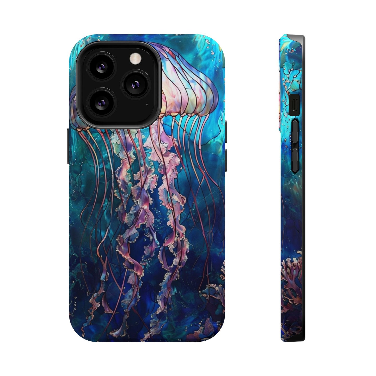 Jellyfish Ocean Magnetic Impact Phone Case
