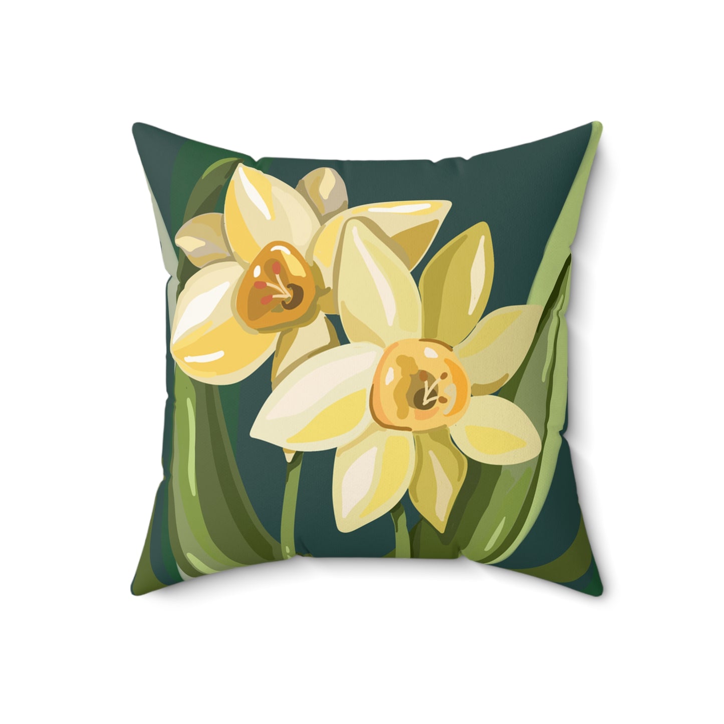 Spun Polyester Square Pillow