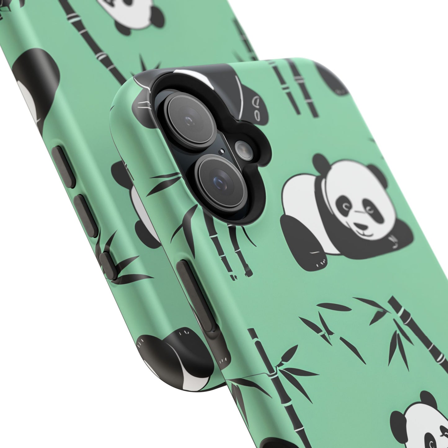 Panda Bamboo Magnetic Impact-Resistant Phone Case