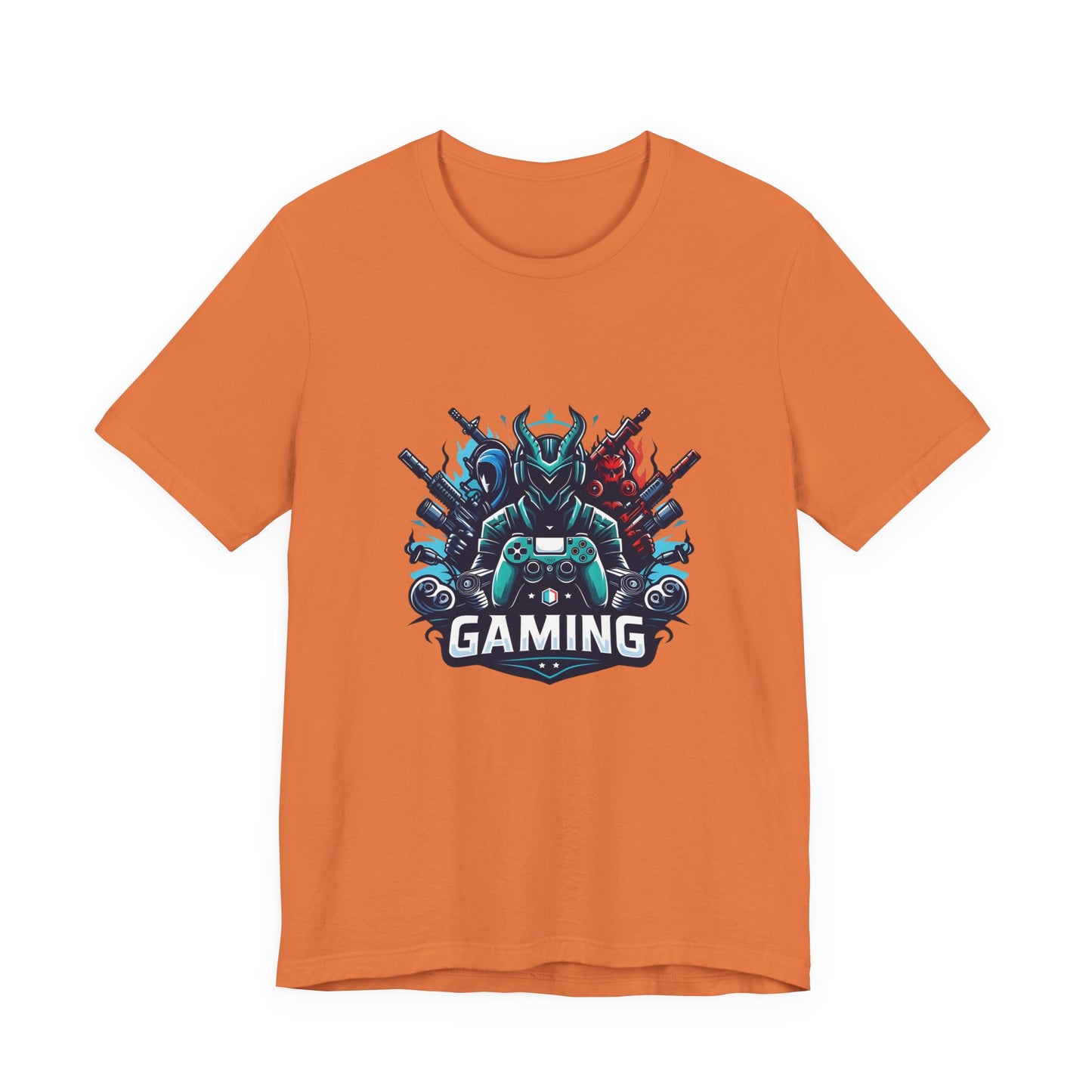 Gaming Controller Emblem Tee — Esports Gamer Graphic T-Shirt