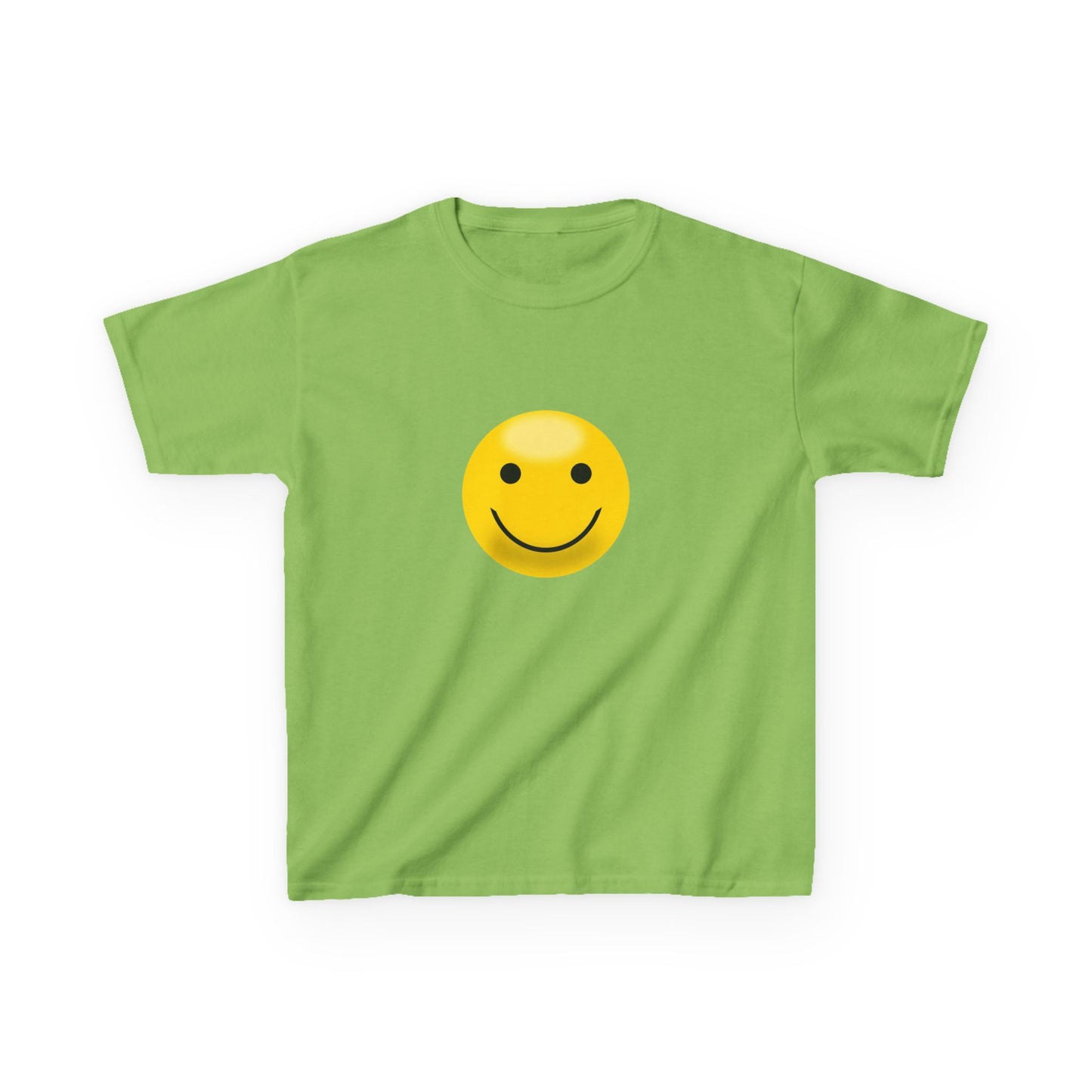 Kids Smiley Face Tee - Fun Cotton Shirt for Kids