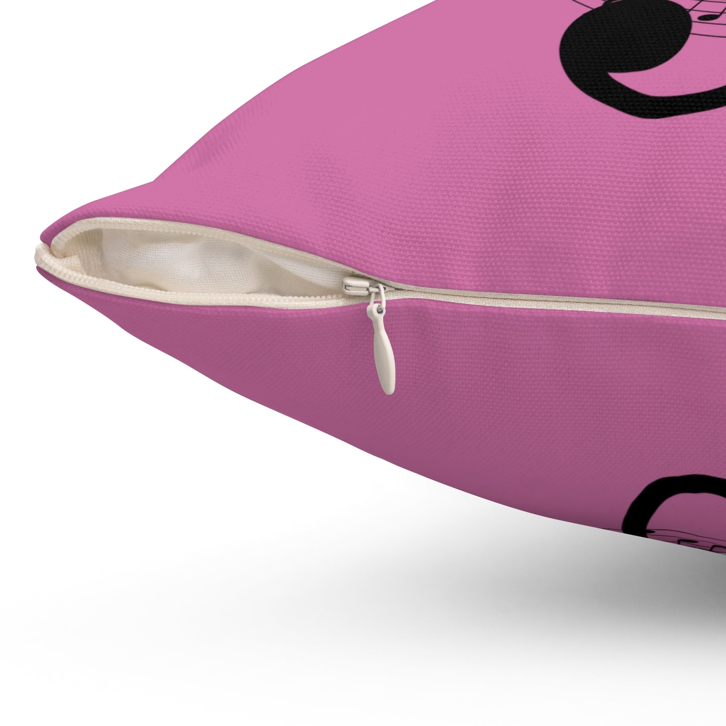 Musical Notes Pillow - Cozy Home Decor