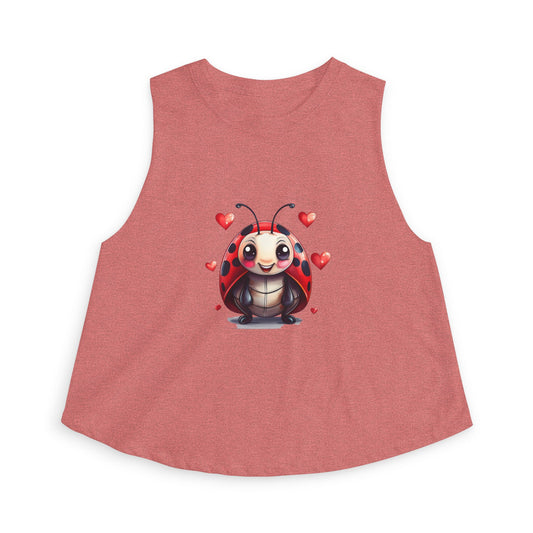 Ladybug Love Crop Top