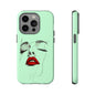 Stylish Phone Case, Artistic Phone Cover, Trendy Tech Accessory, Unique Cell Phone Protector, Gift for Her, Modern Aesthetic