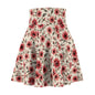 Floral Women's Skater Skirt, Summer Skirt, Girly Floral Dress, Casual Outfit, Spring Fashion, Boutique Style