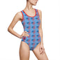 Patriotic Women's One-Piece Swimsuit