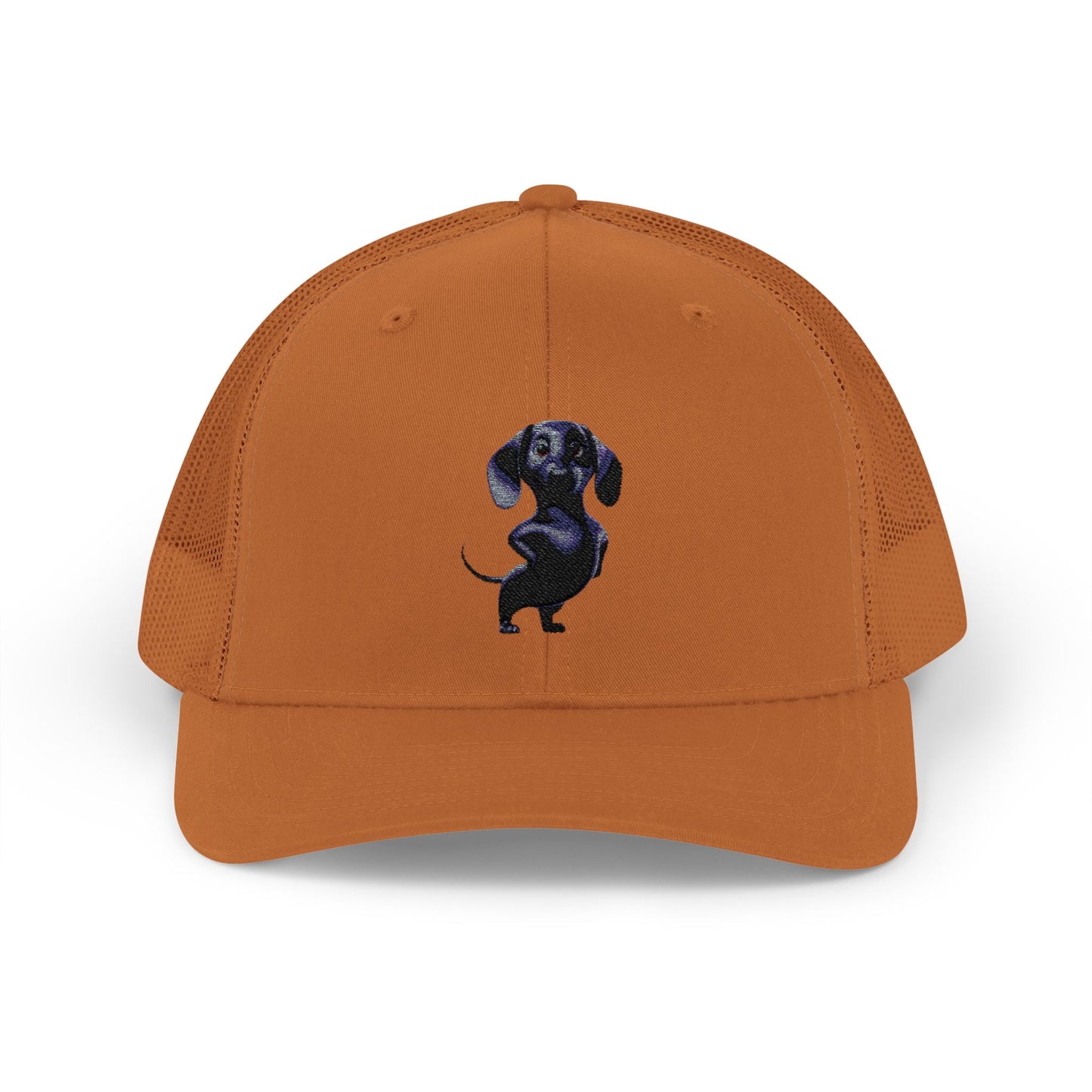 Dachshund Galaxy Trucker Cap – Embroidered Space Sausage Dog Snapback
