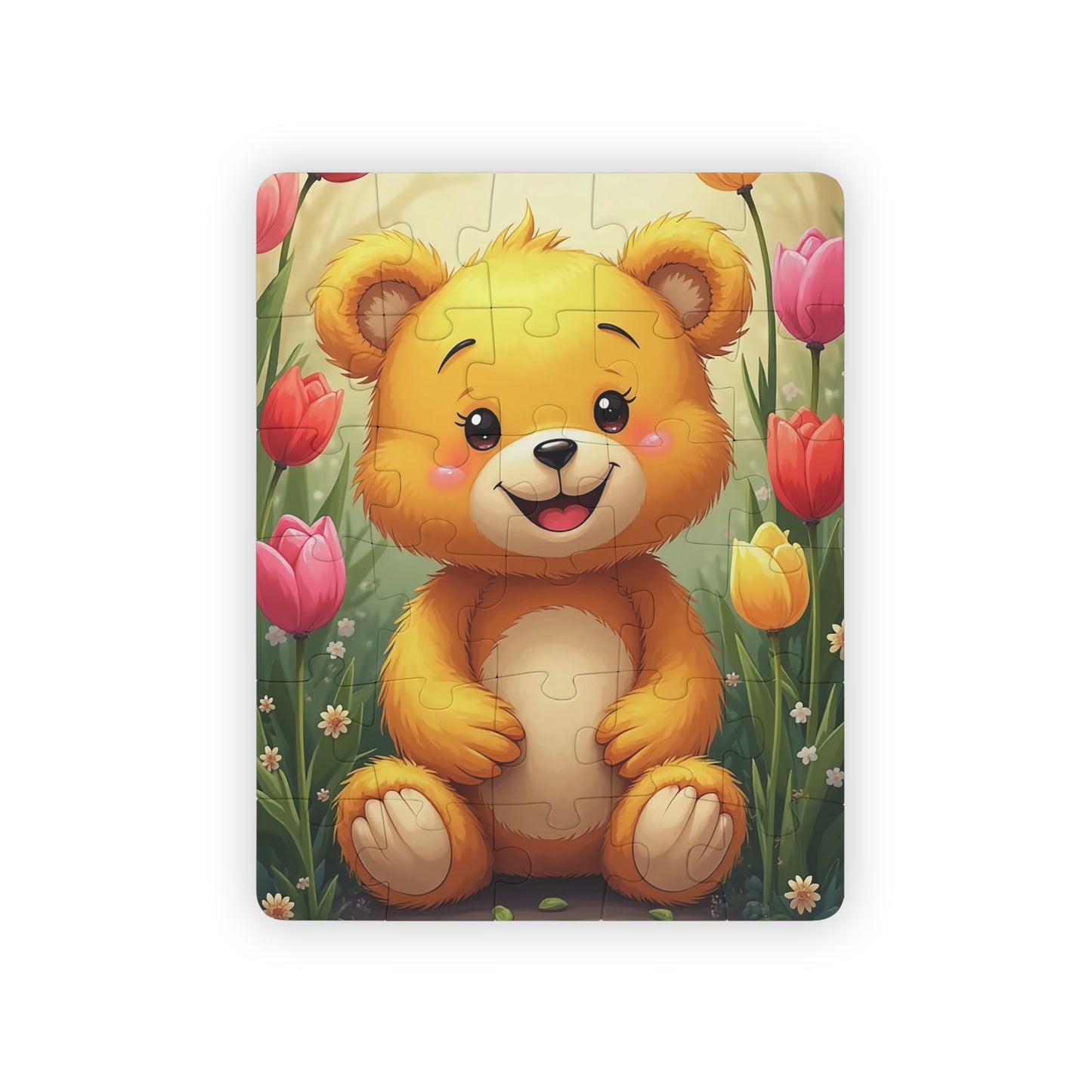 Smiling Teddy Bear Puzzle Kids Puzzle | 30 Piece