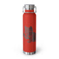 Cat and Butterfly Insulated Water Bottle -  22oz insulated bottle