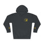 Coral Gold Floral Initial Hoodie — Monogram 'B' Casual Pullover