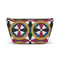 Stylish Accessory Pouch, Colorful Makeup Bag, Travel Organizer, Gift for Her, Artsy Pencil Case, Holiday Essential