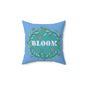Blooming Floral Decorative Pillow, Spring Home Decor, Gift for Garden Lovers, Cozy Couch Accent, Bloom Art Pillow, Nature Inspired Cushion
