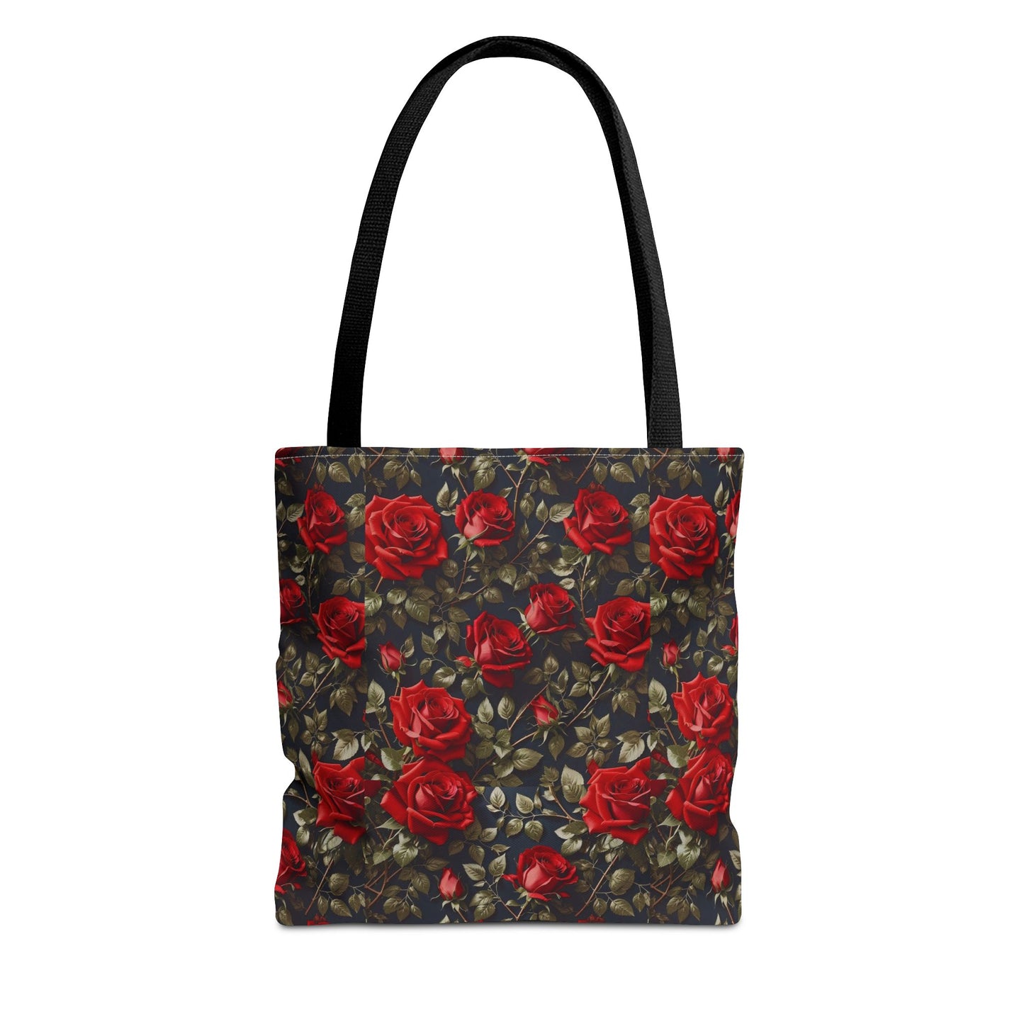 Elegant Floral Tote Bag, Stylish Rose Print, Gift for Her, Eco-Friendly Shopping Bag, Perfect for Spring, Everyday Use, Casual Chic