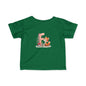 Whimsical Fox Infant Tee, Cute Kids Shirt, Personalized Baby Clothing, Baby Shower Gift, Eco-Friendly Toddler Tee