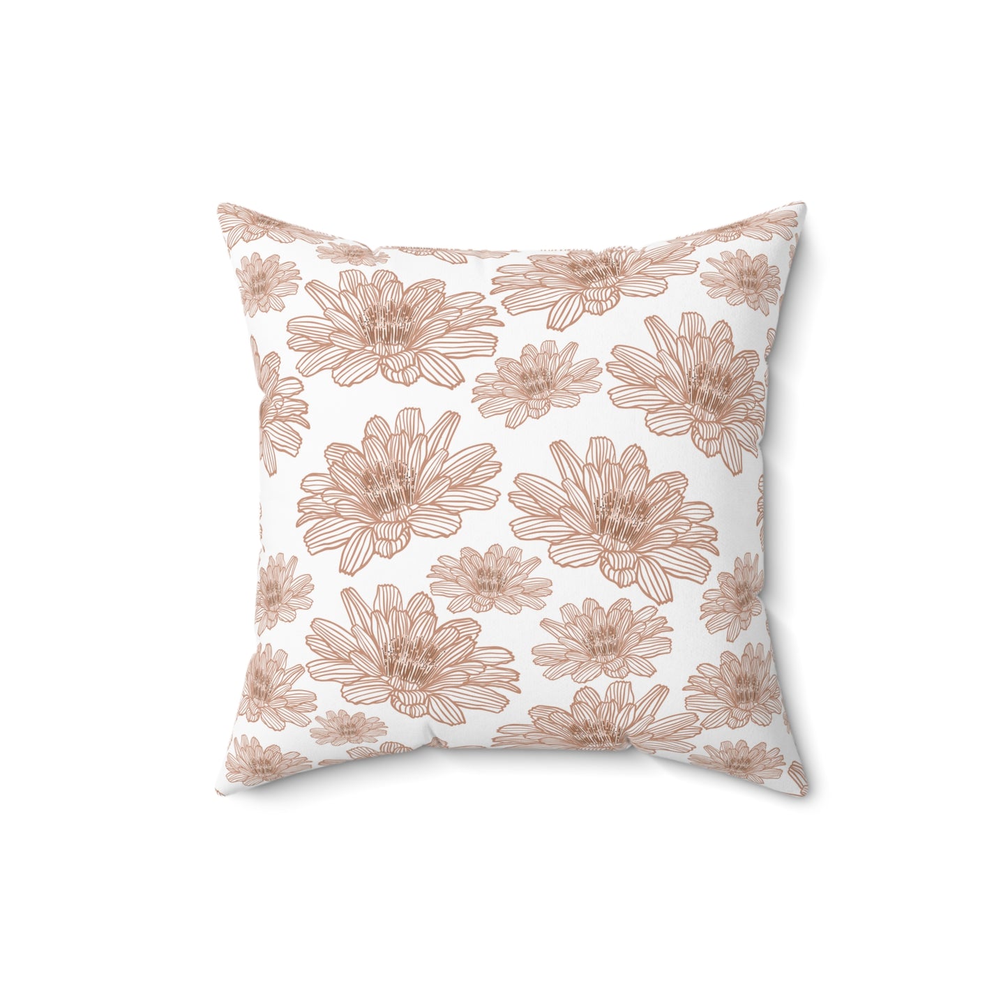 Boho Floral Pillow | Cozy Home Decor, Gift for Her, Flower Print Cushion, Living Room Accent, Modern Bohemian Style