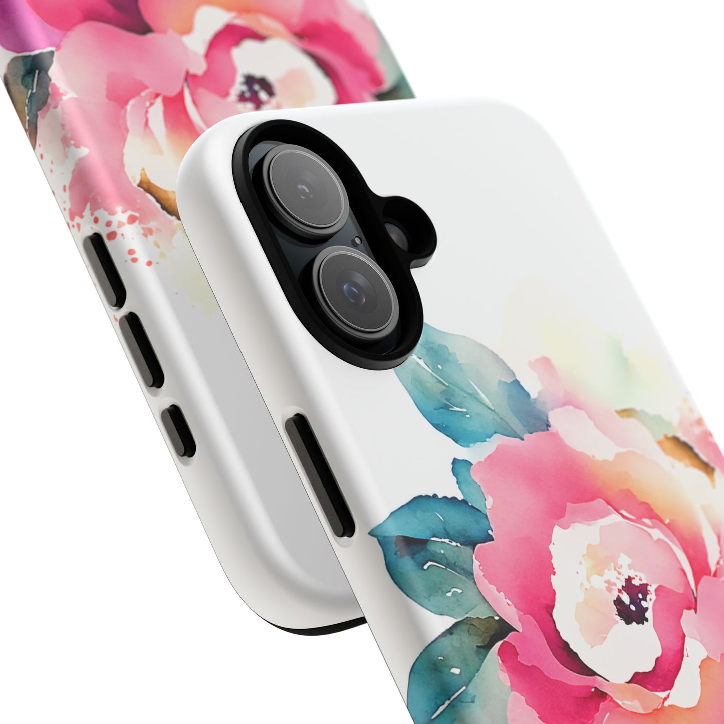 Floral Phone Case - Vibrant Rose Design