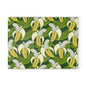 Banana Leaf Glass Cutting Board - Kitchen Decor