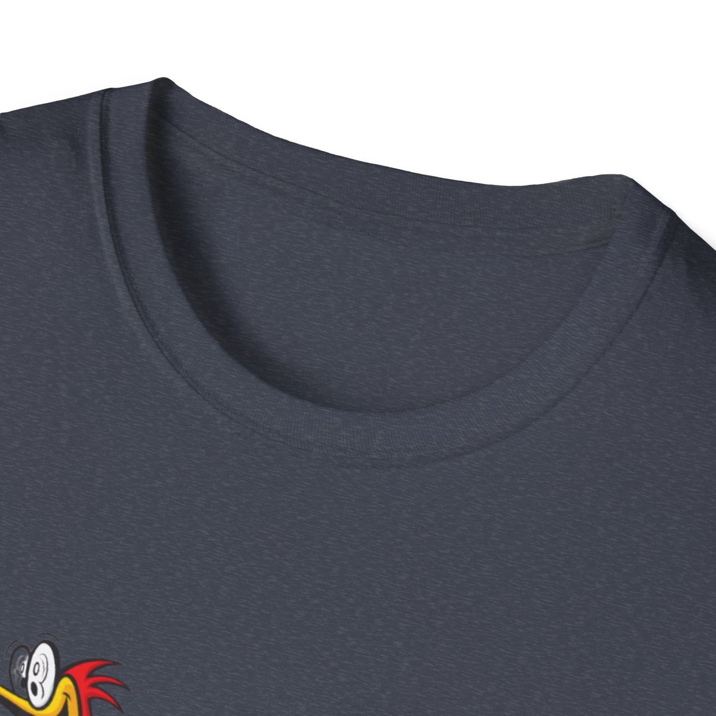 Whimsical Unisex Softstyle T-Shirt, Fun Graphic Tee