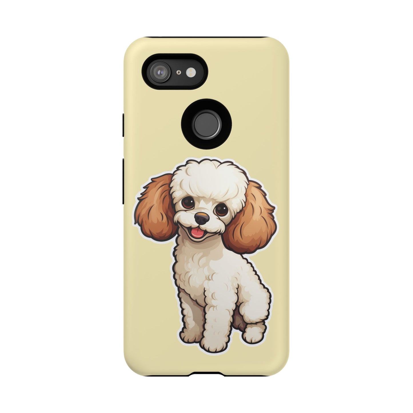 Cute Dog Phone Case, Pet Lover Gift, Custom Phone Cover, Cartoon Dog Case, Durable Phone Accessory