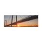 Sunrise Bridge Canvas Wall Art — Matte Stretched Canvas