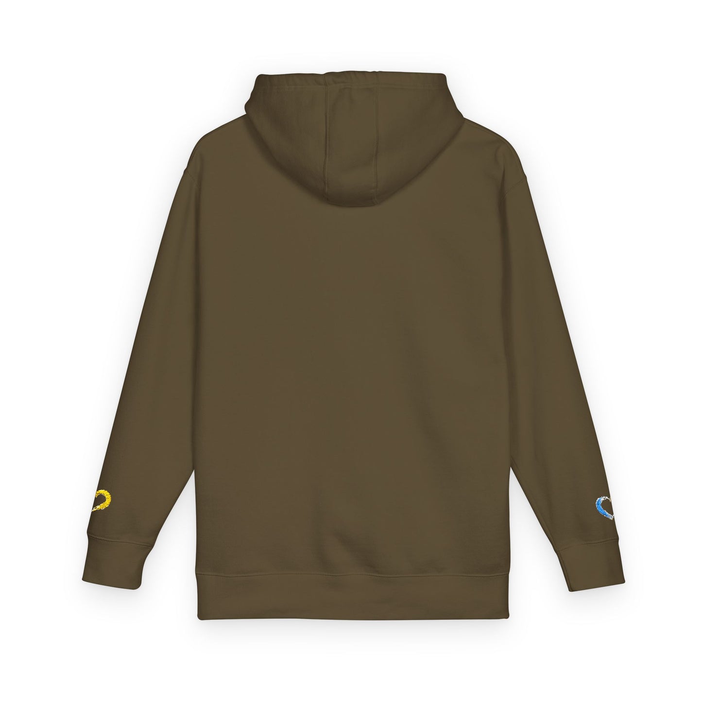 Colorful Heart Unisex Fleece Hoodie | Cozy Gift for Friends, Valentine's Day, Anniversary, Casual Wear, Spring Fashion