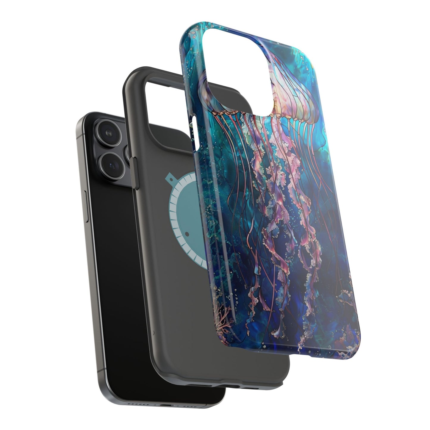 Jellyfish Ocean Magnetic Impact Phone Case