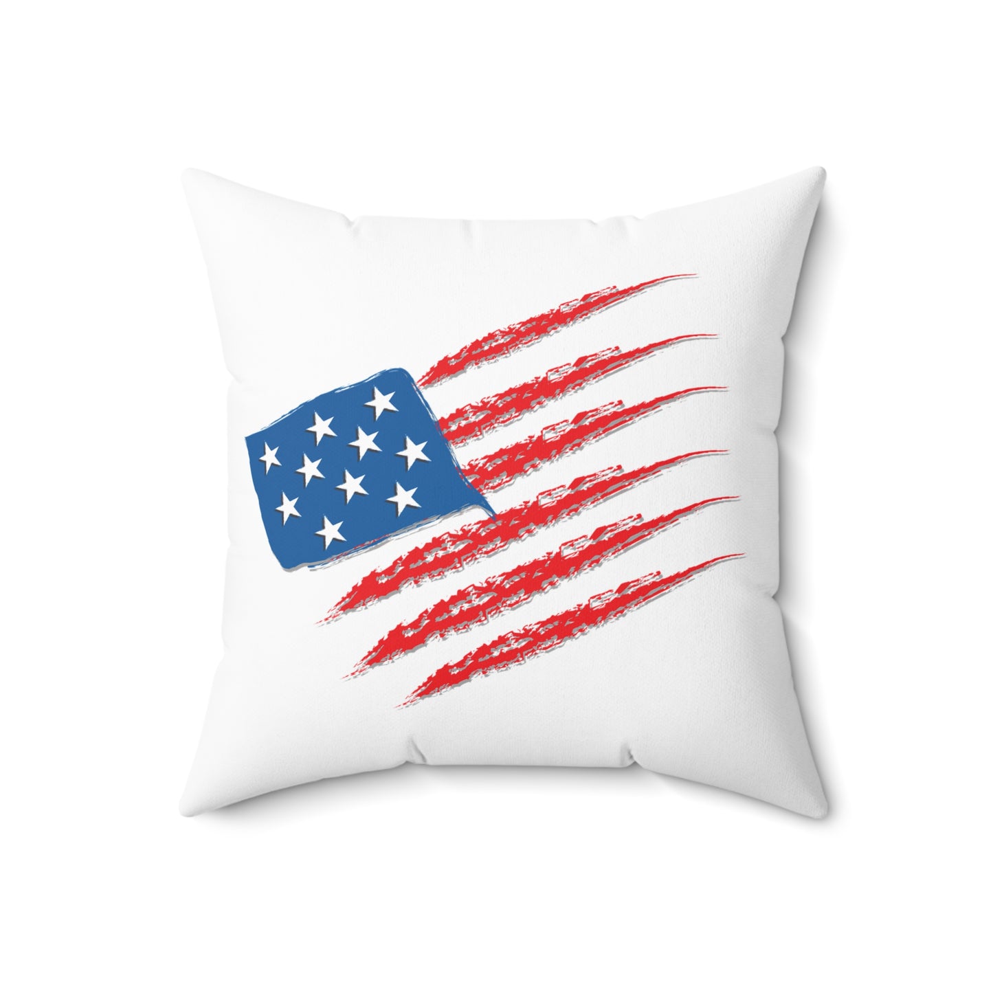 Patriotic Square Pillow