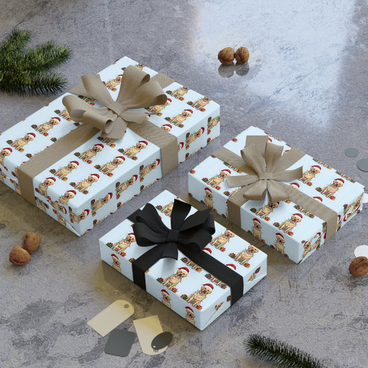 Whimsical Gift Wrapping Paper Roll | Cute Holiday Wrap, Party Decor, Birthday, Christmas, Unique Gift Presentation