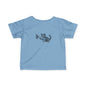 Cute Cat Playing with Butterfly Infant Tee, Baby Shirt, Toddler Apparel, Birthday Gift, Cute Baby Clothes, Cat Lover Outfit