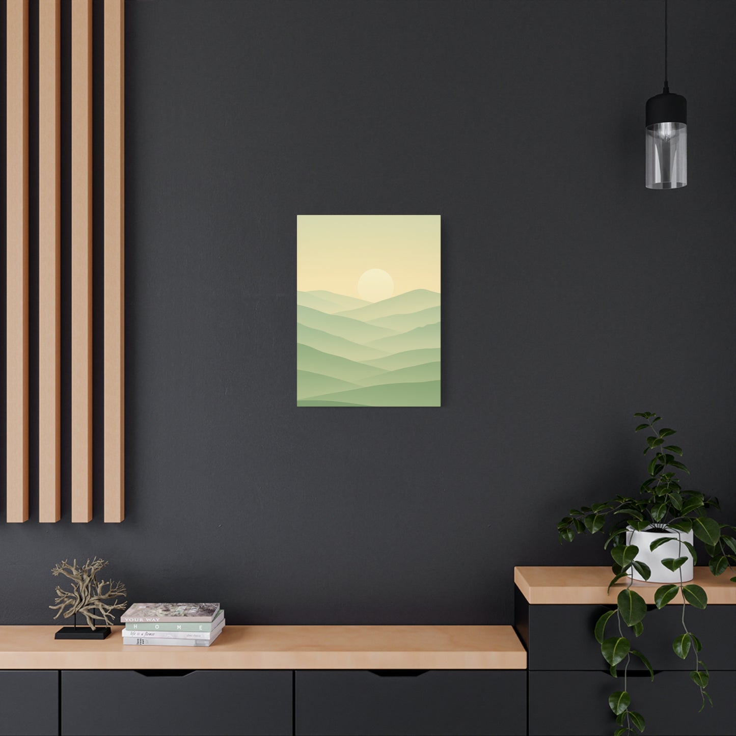 Matte Canvas, Stretched, 1.25" Sunset or Sunrise