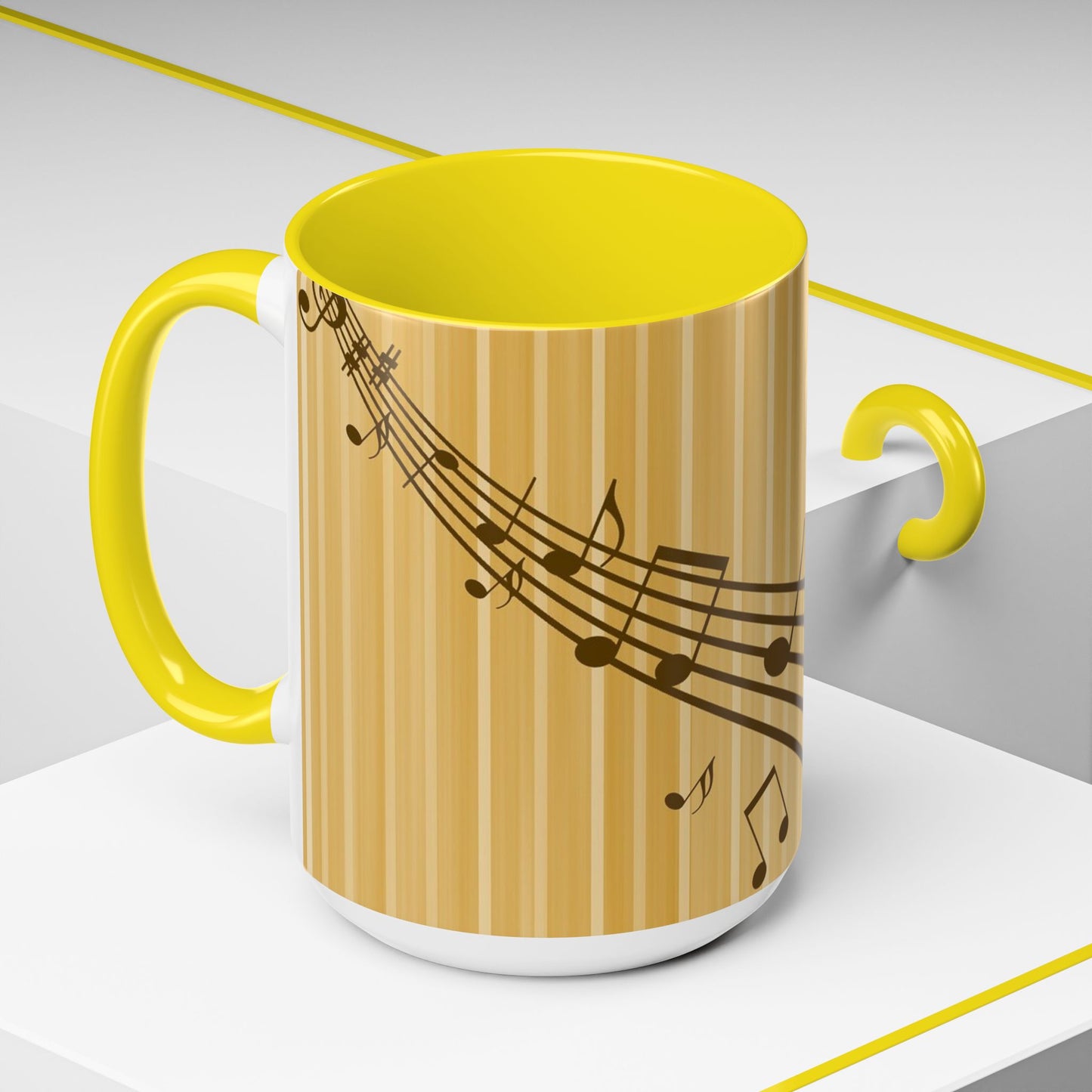 Musical Note Coffee Mug - Perfect Gift for Musicians, Coffee Lovers, Music Teachers, Birthdays, Housewarming