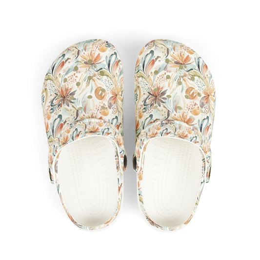 Stylish Kids' Floral Clogs | Comfortable Footwear for Playdates