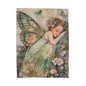 Fairy Dream Velveteen Plush Blanket — Sleeping Fairy Art Throw for Kids & Nursery