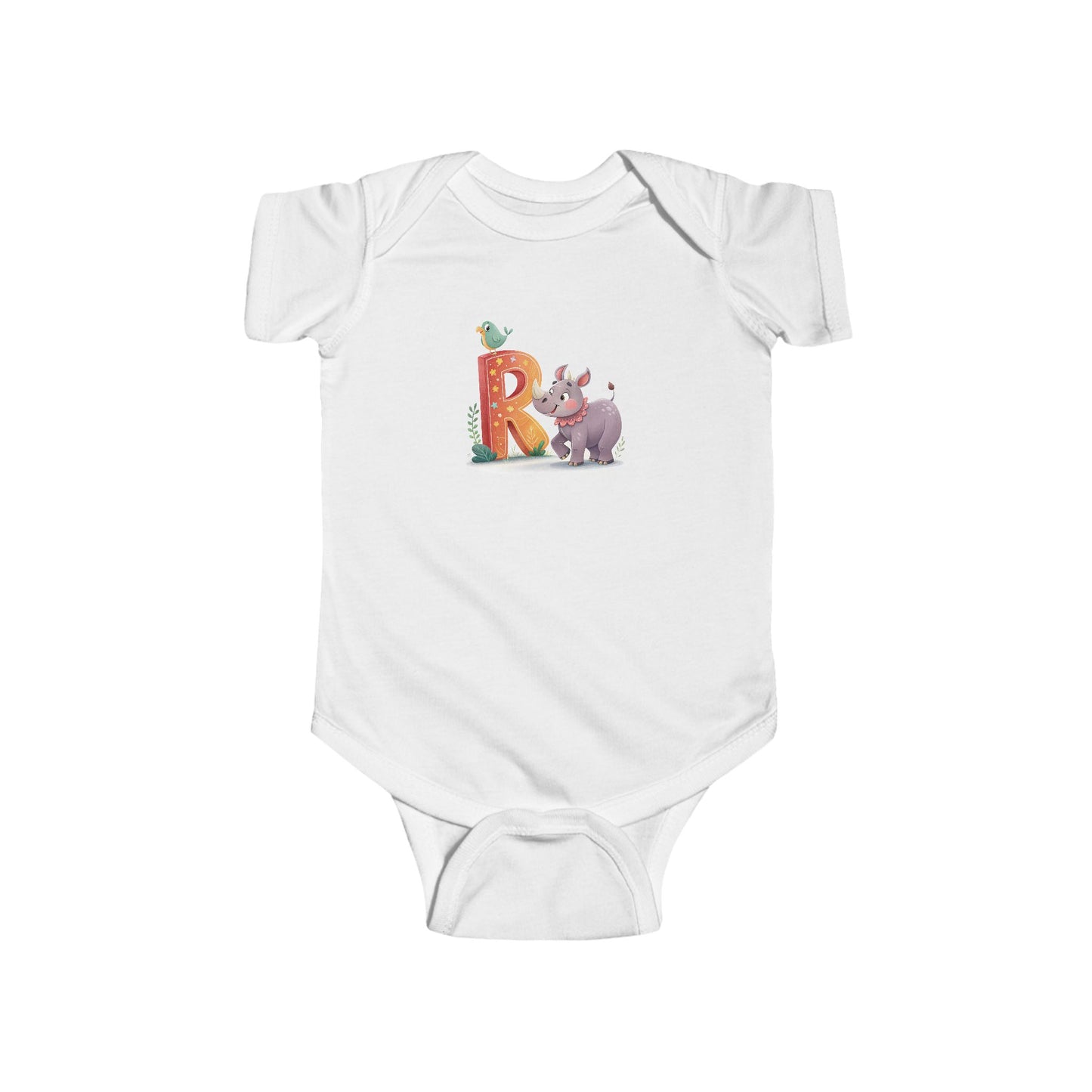 Animal Alphabet Infant Bodysuit, Cute Baby Clothes, Unique Baby Shower Gift, Personalized Baby Outfit, Fun Toddler Apparel