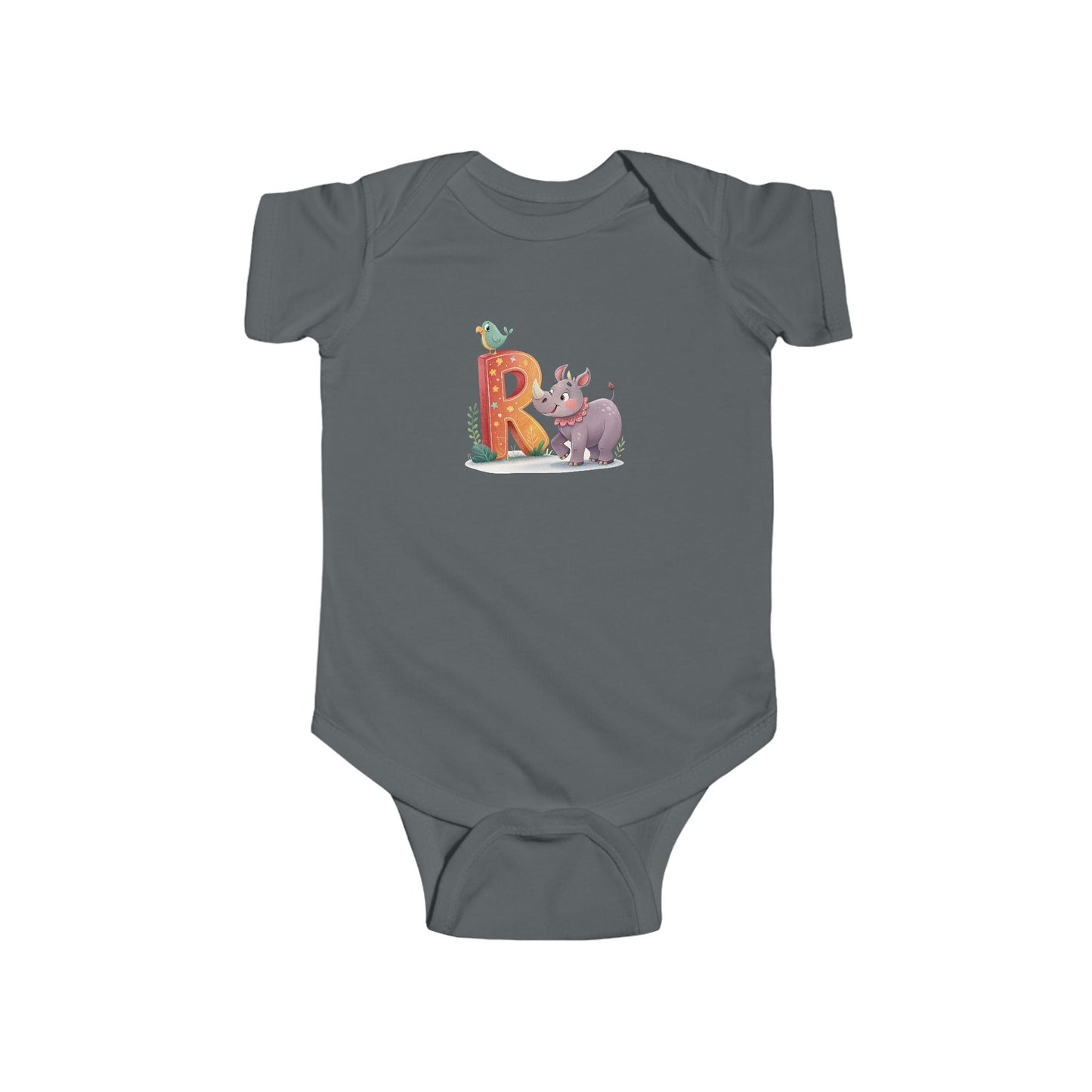 Animal Alphabet Infant Bodysuit, Cute Baby Clothes, Unique Baby Shower Gift, Personalized Baby Outfit, Fun Toddler Apparel