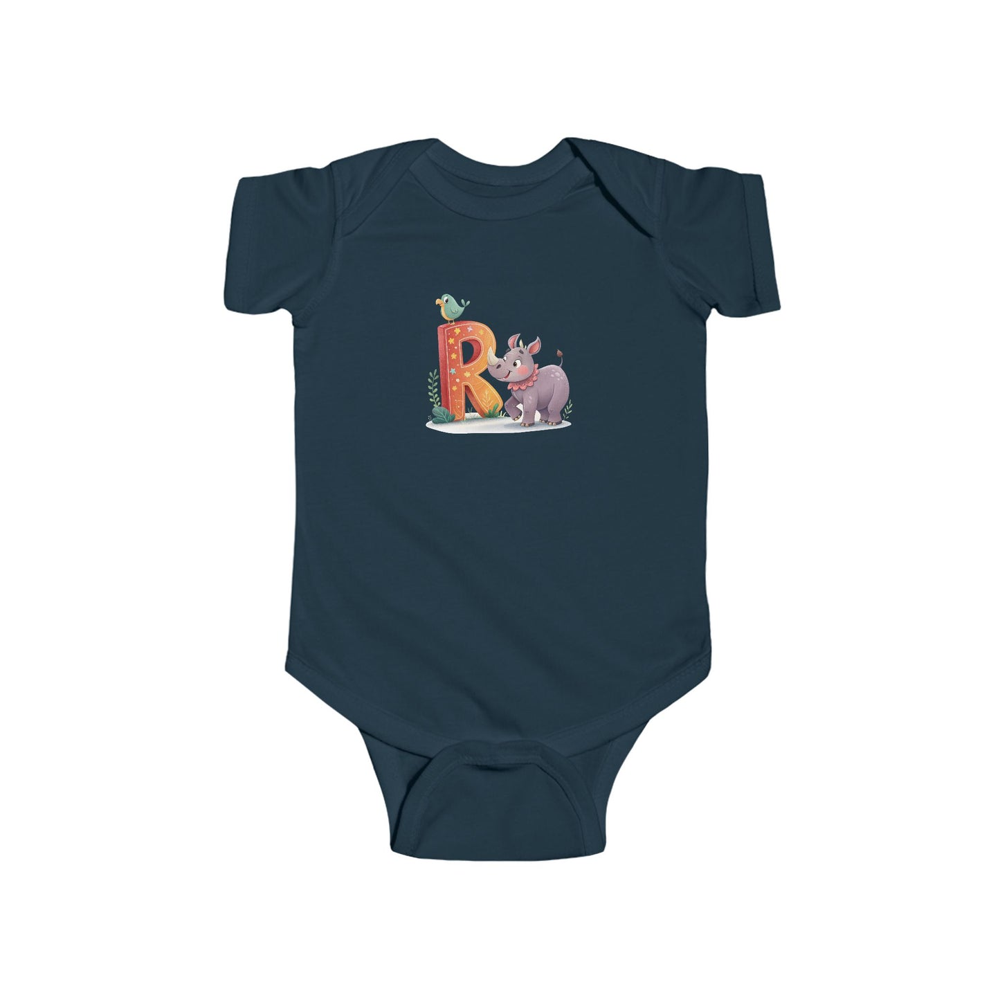 Animal Alphabet Infant Bodysuit, Cute Baby Clothes, Unique Baby Shower Gift, Personalized Baby Outfit, Fun Toddler Apparel