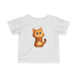Adorable Infant Cat Tee - Cute Baby Shirt for Toddlers, Cat Lover Gift, Birthday Outfit, Newborn T-Shirt, Kids Apparel