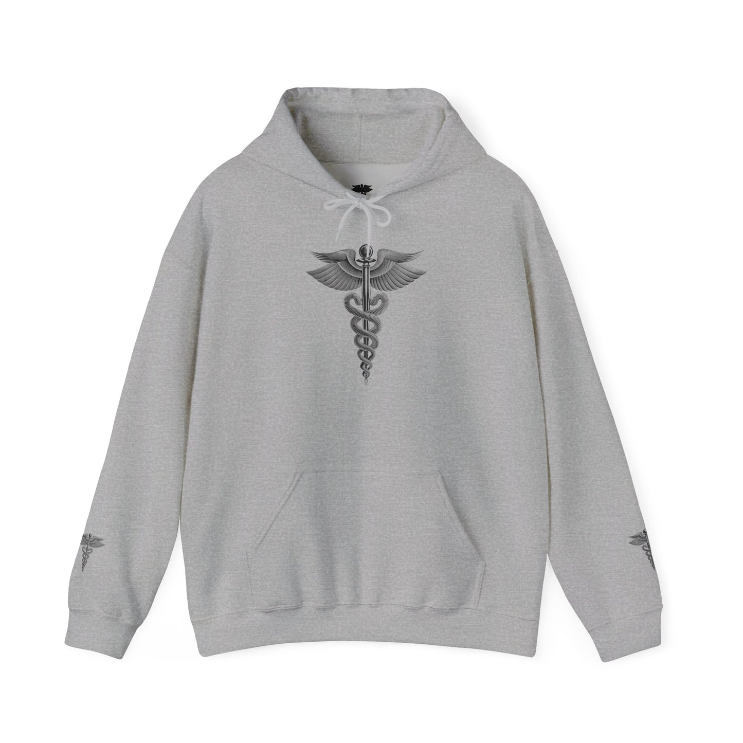 Caduceus Medical Hoodie - Unisex Pullover Sweatshirt