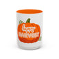Happy Harvest Pumpkin Coffee Mug, Fall Mug, Seasonal Decor, Gift for Coffee Lovers, Autumn Vibes, Halloween Decoration