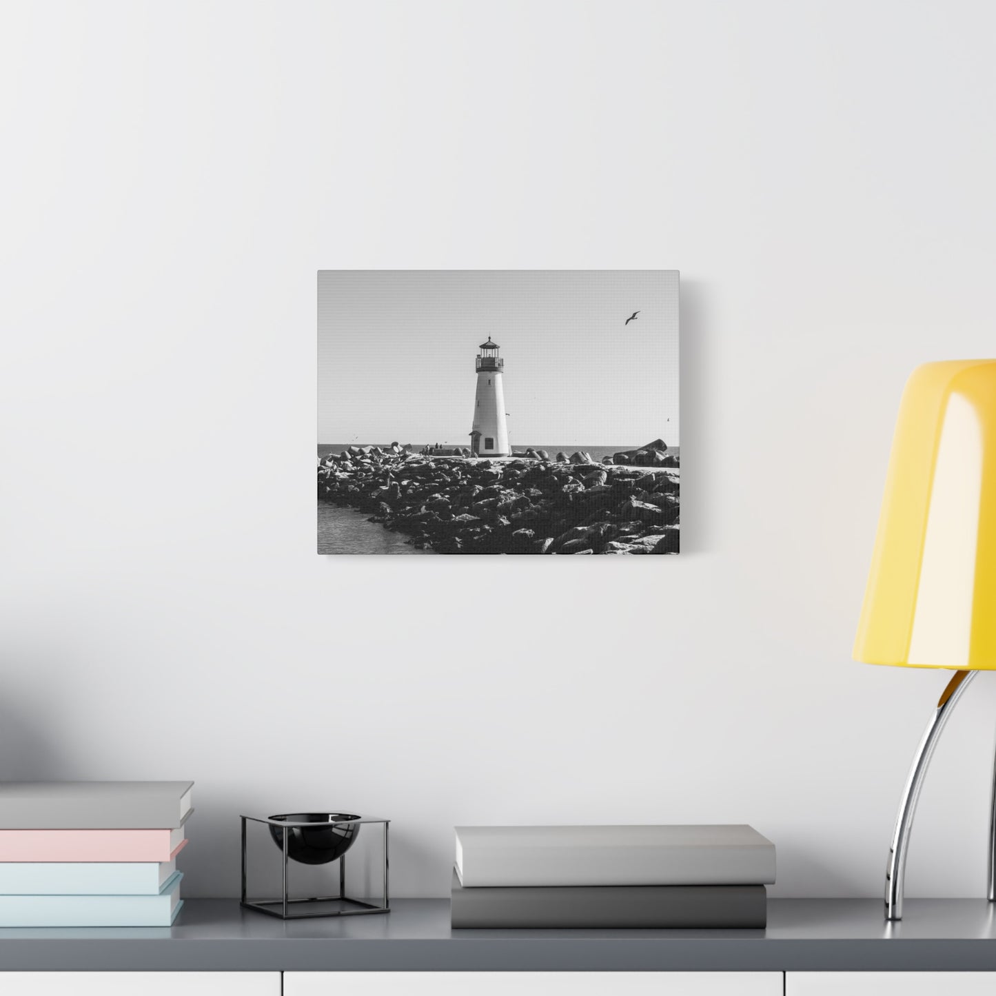 Matte Canvas, Stretched, 1.25" - Lighthouse