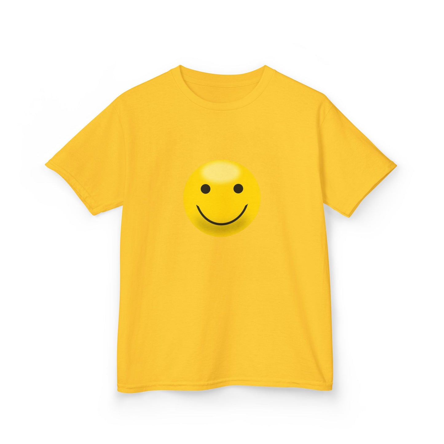 Kids Smiley Face Tee - Fun Cotton Shirt for Kids