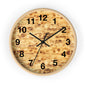 Rustic Wood Wall Clock | Natural Decor, Home Office Gift, Farmhouse Style, Timepiece, Unique Wall Art